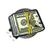 America Cash Маркер для мяча для гольфа Магнитный зажим для шляпы для гольфа Мужчины Женщины Шляпы для гольфа Брюки Сумки Козырьки Ремни Металлический зажим Аксессуары для гольфа Подарок для энтузиастов