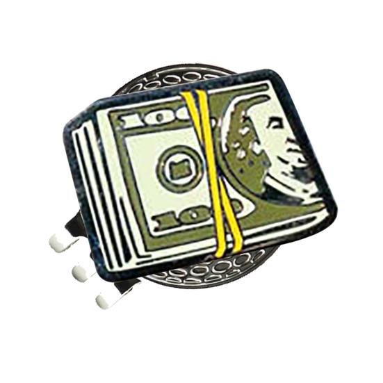 America Cash Маркер для мяча для гольфа Магнитный зажим для шляпы для гольфа Мужчины Женщины Шляпы для гольфа Брюки Сумки Козырьки Ремни Металлический зажим Аксессуары для гольфа Подарок для энтузиастов