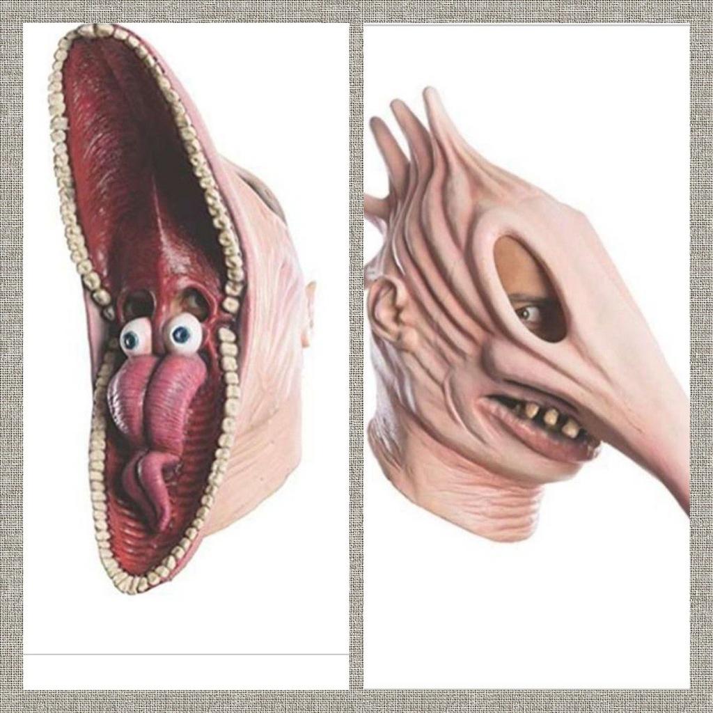 Маска монстра для взрослых Beetlejuice Barbara Adam Monster, пара причудливых костюмов для косплея