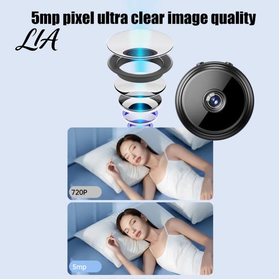 Беспроводная камера безопасности для дома A9 Smart Camera, 1080P WiFi Внутренняя камера с ночным 1080p Wifi Видением Видением, Двустороннее аудио, Оповещения о движении,