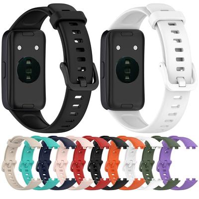 Силиконовый ремешок для браслета Huawei Band 9/8/7, сменный ремешок для часов Honor Band 7, аксессуары для часов
