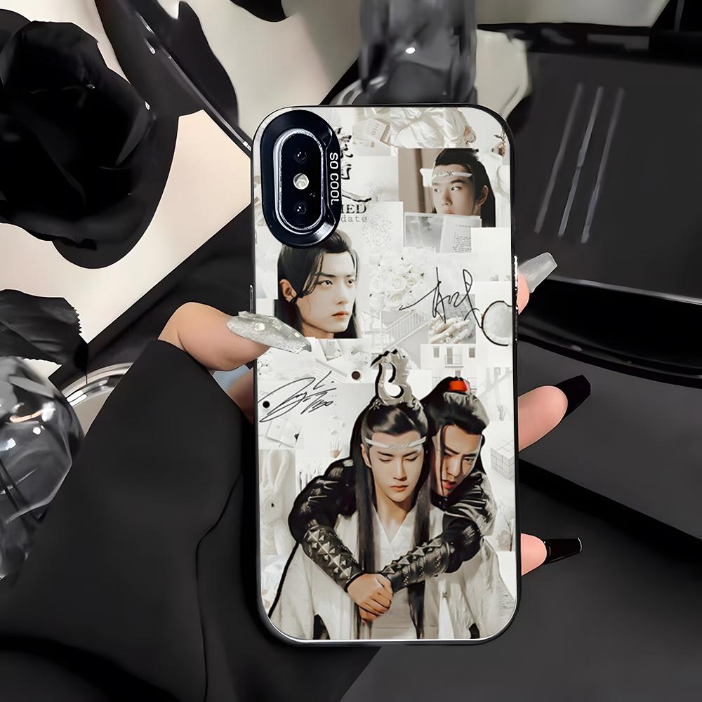 Wang Yibo XiaoZhan Phone Case For IPhone 17 Air 16 E 15 14 Plus 13 12 11 Pro Max Colored Silver Cover