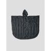 Daiso Poncho L bLack