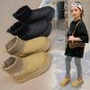 Children's Cotton Shoes 2025 Winter New Girls' Velvet Thickened Snow Boots Boys' Warm Cotton Boots Medium and Older Children's Short Boots
