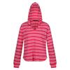 Womens/Ladies Minerve Stripe V Neck Hoodie