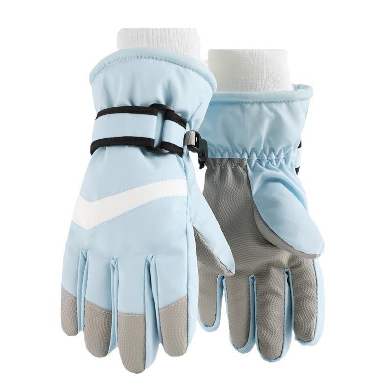 Children's Gloves Children's Warm Gloves Children's Ski Gloves Children's Gloves Warm Plus Velvet Thickened Touch Screen