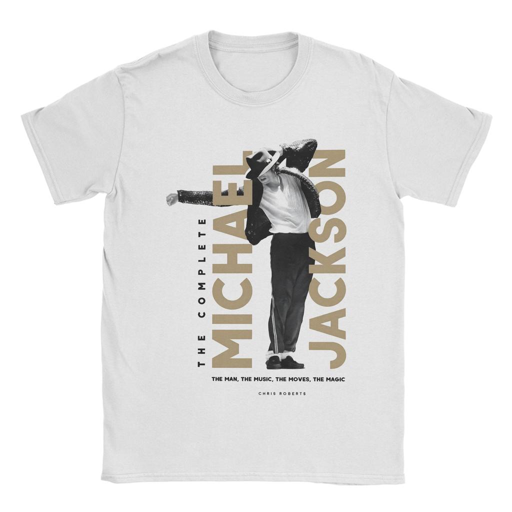 Funny MJ Michael Jackson TShirt Unisex Round Collar Cotton T Shirt Short Sleeve Tees Gift Idea Tops