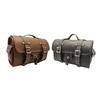 Motorcycle Rear Cargo Bag Motorbike Storage Pouch Side Compartments Classic Zippered Saddlebag for