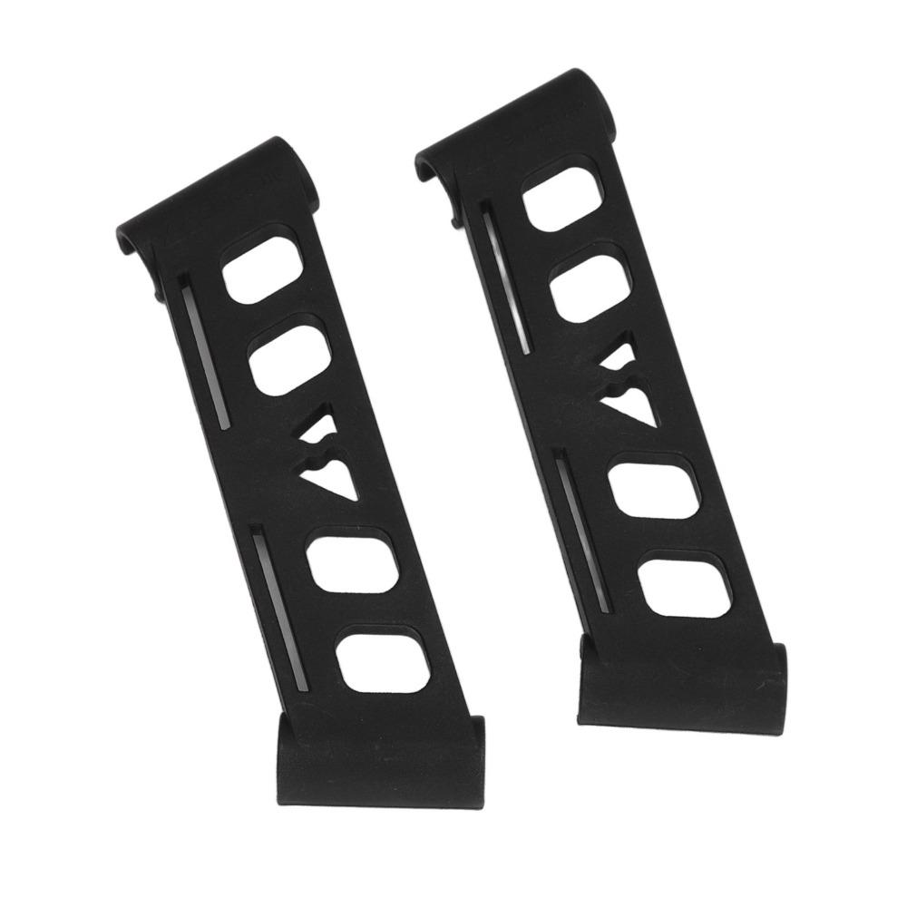2PCS Black Camping Shelf Clips Lightweight Outdoor Storage Clips Triangle Rack Brackets  Hiking