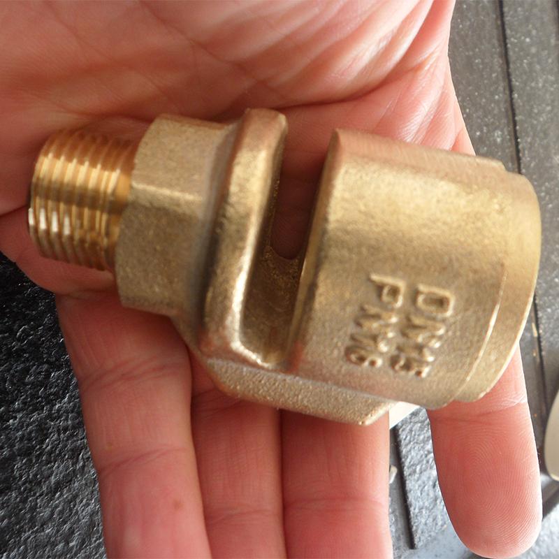 Brass vacuum breaker valve negative pressure screw air suction valve suction valve anti-negative pressure valve