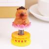 Creative Capybara Car Interior Figurines Kawaii Miniature Figurine Ornament  Car Interior Decor