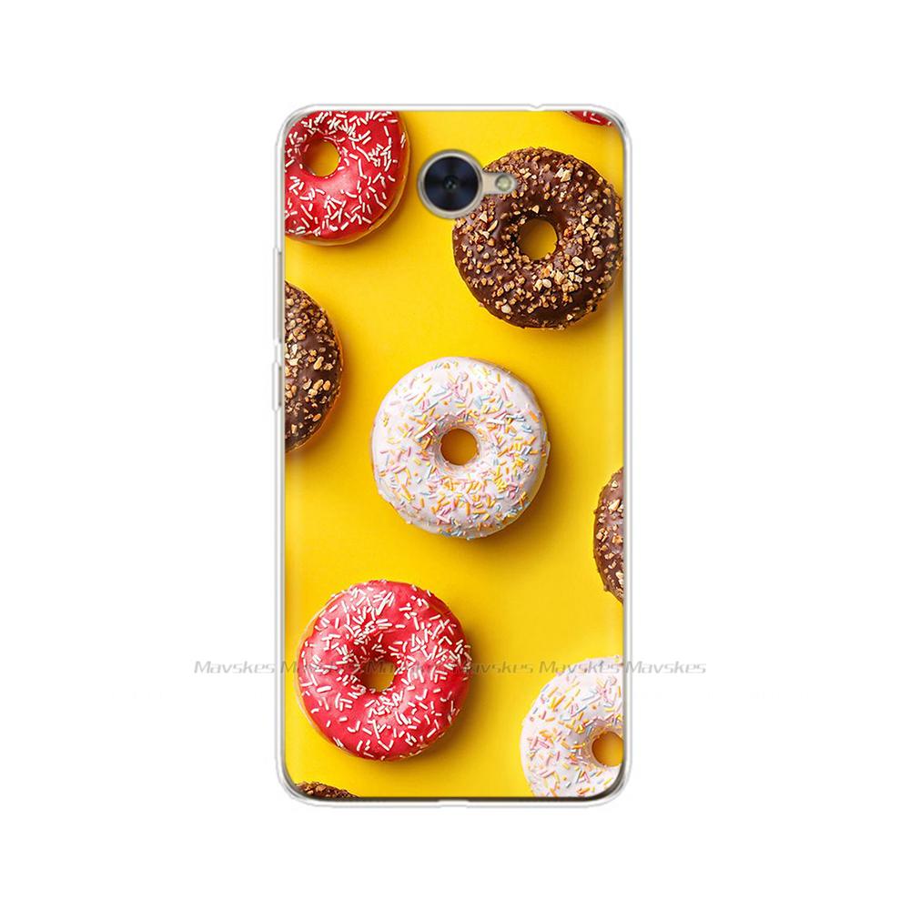 Case for Huawei Y7 2017 Case Silicone TPU Back Cover Phone Cases For Huawei Y7 TRT-LX1 TRT-LX2 TRT-LX3 Y 7 2017 coque bumper