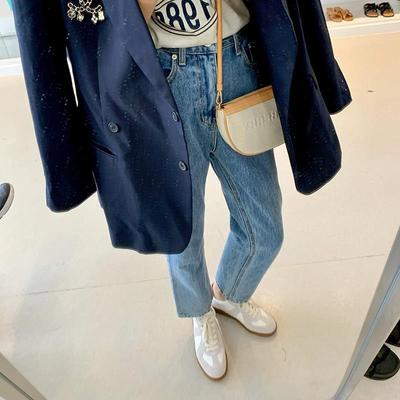 [] Купи это для меня~ Ретро кожаные белые повседневные женские низкие спортивные туфли