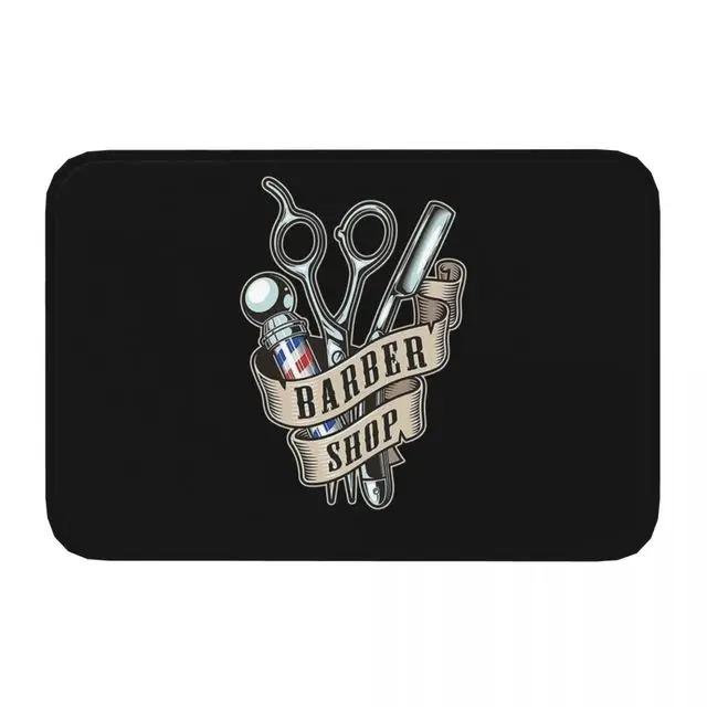 Коврик для парикмахерской Приветственный придверный коврик Балкон Крытый Коридор Веранда Вход Ковер для пола Моющийся Аксессуары для ванной кухни Коврик