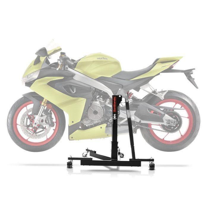 Lève moto centrale - ConStands Power-Evo - Compatible Aprilia RS 660 - Capacité 300 kg - Poids 17 kg