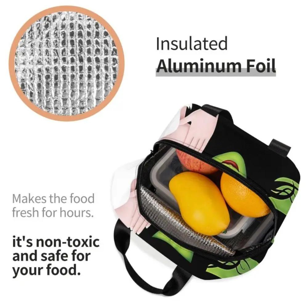 Custom W-Wickeds American Fantasy Movie Lunch Bag Women Warm Cooler Insulated Lunch Boxes for Children School