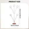 5 Branch Family Tree Picture Frame Holder Clips Desk Card Display Stand