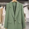 Модный женский весенне-осенний пиджак в корейском британском стиле и элегантном шикарном дизайне