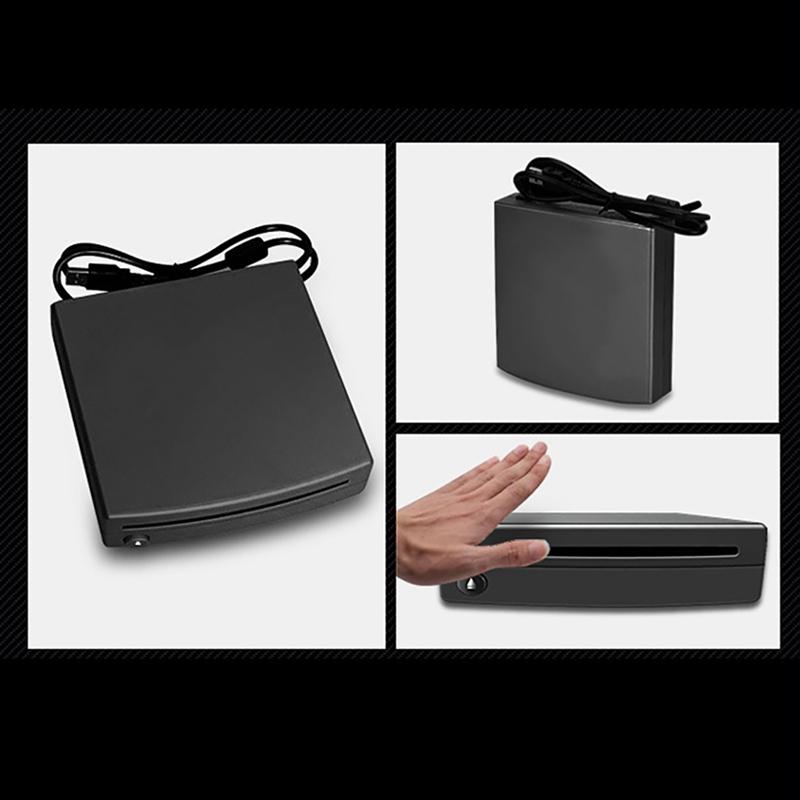 Супертонкий USB-питание, внешний автомобильный CD-DVD-плеер, совместимый с ПК, светодиодным телевизором, MP5-мультимедийным плеером, Android-стерео, автомобильные аксессуары