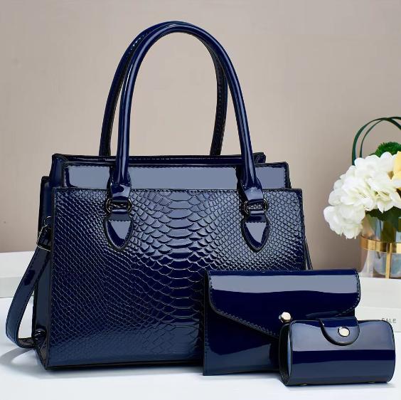 Luxury Brand Designer Women'S Handbag High-Quality Crocodile Pattern Shoulder Bag Fashionable New Versatile Crossbody Bag Women