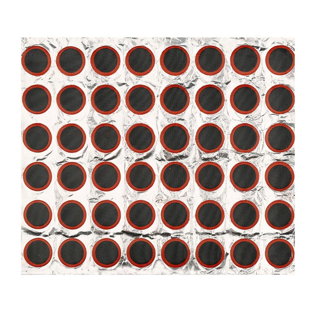 48 шт. Резиновые заплатки для ремонта велосипедных шин - Бесклеевой набор заплаток для камер для быстрого ремонта камер