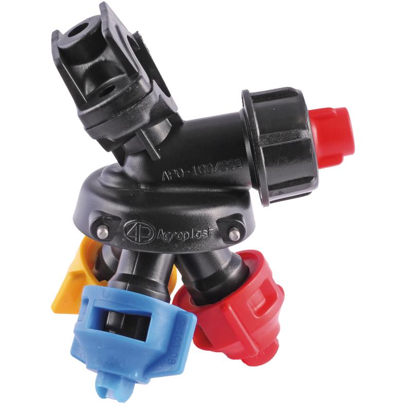 Głowica 3-Pozycyjna Do Opryskiwaczatypu Arag Fi 20 Mm 10 Mm Ap0100G0920F10