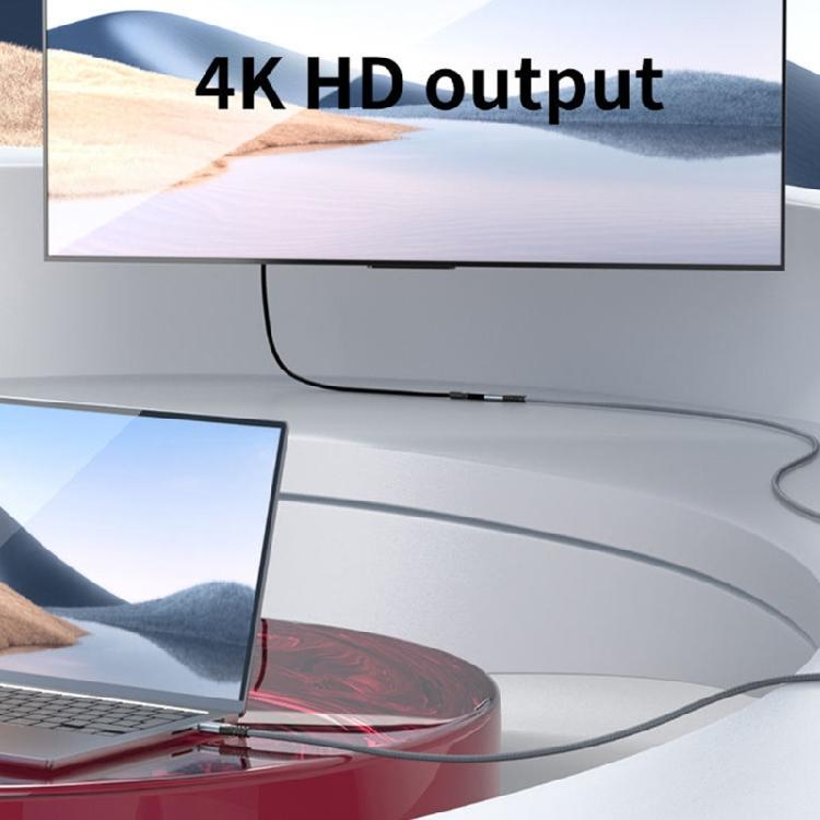 Многофункциональный USB3.2 Кабель Поддерживает PD240W Быструю Зарядку Высокоскоростную Синхронизацию Данных И Четкое 4K Стриминговое Отображение