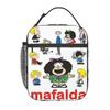 Аксессуары для плакатов Mafalda And Family, изолированная сумка для ланча в школе, сумка для хранения еды, портативный охладитель, термобоксы для ланча