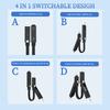 PD 60W USB-C to USB-C Digital Display Data Cable USB-A 27W Fast Charging Cable Keychain Lanyard Suitable for iPhone Pro Samsung