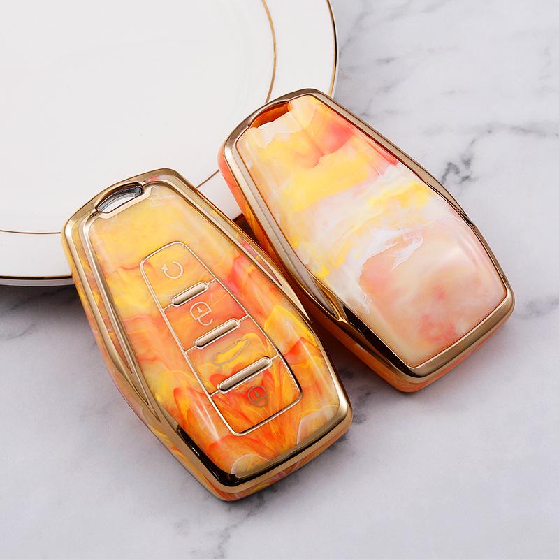 Чехол для ключа Geely Emgrand Boyue для моделей Bin Yue, Xing Rui, Vision X3, Boyue Pro и Bin Rui