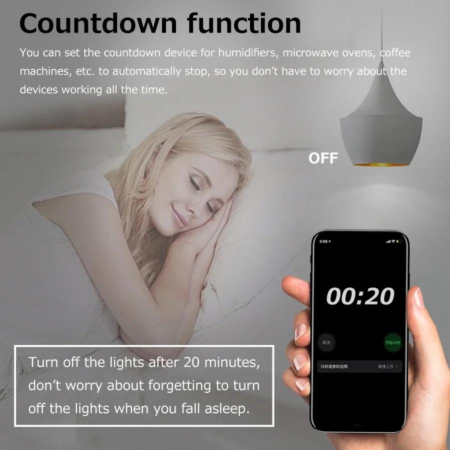 1-3 шт. Tuya WiFi Smart Switch Module 16A 100-240V 2-позиционный мини-умный выключатель DIY управление через приложение работает с Alexa Google Home