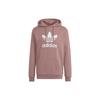 Adidas Originals Large Logo Print Pullover Hoodie American Vintage Men Hoodies Brown HM9325