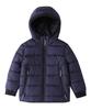 Hiheart Padded and Perfect for Fall and Size 110 Kids' Jacket, Coat, Hooded, Fleece-Lined, Windproof, Cold-Proof, Winter, Navy,