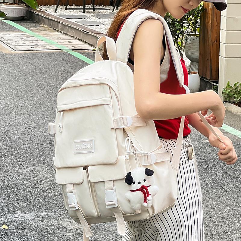 Школьный рюкзак Ученица начальной школы Ученик средней школы Ученик старшей школы Студент колледжа Рюкзак с несколькими карманами Мужской рюкзак