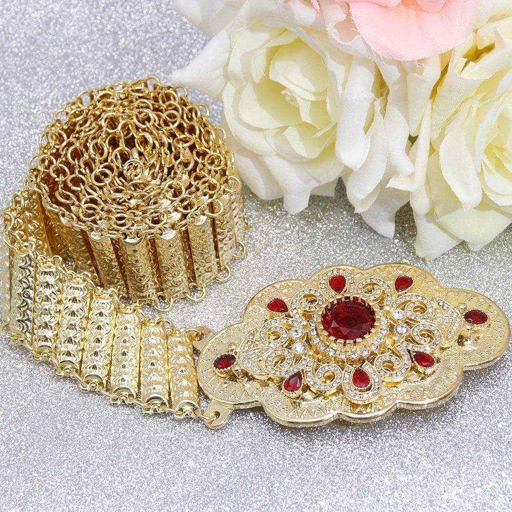 Gold Bridal Belt Metal Waist Chain Ethnic Wedding Jewelry