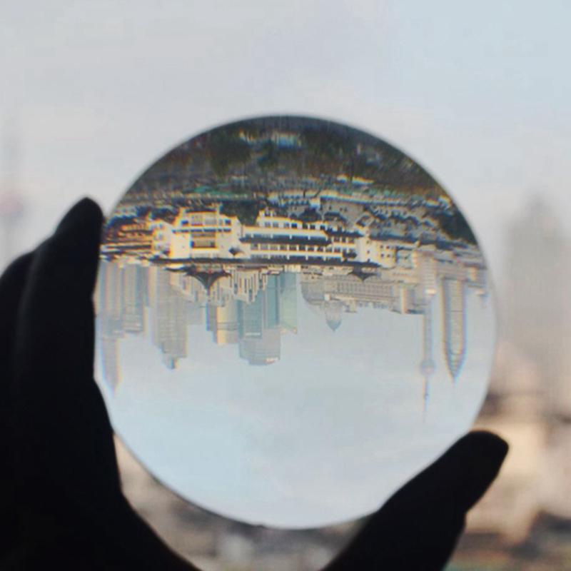 Двойная выпуклая стеклянная линза Фокальная оптика Двояковыпуклая настольная лупа 75 мм