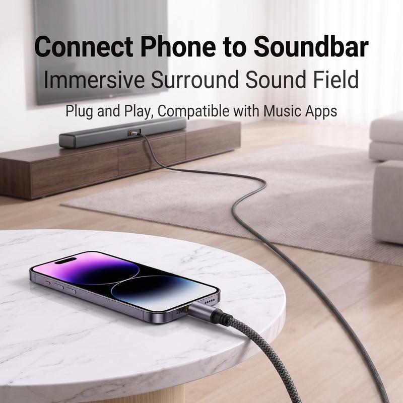 Highly Recommended-USB-C To TOSLINK Male Optical Sound Adapter USB-C To SPDIF Digital Converter For Laptops For Computer Connect