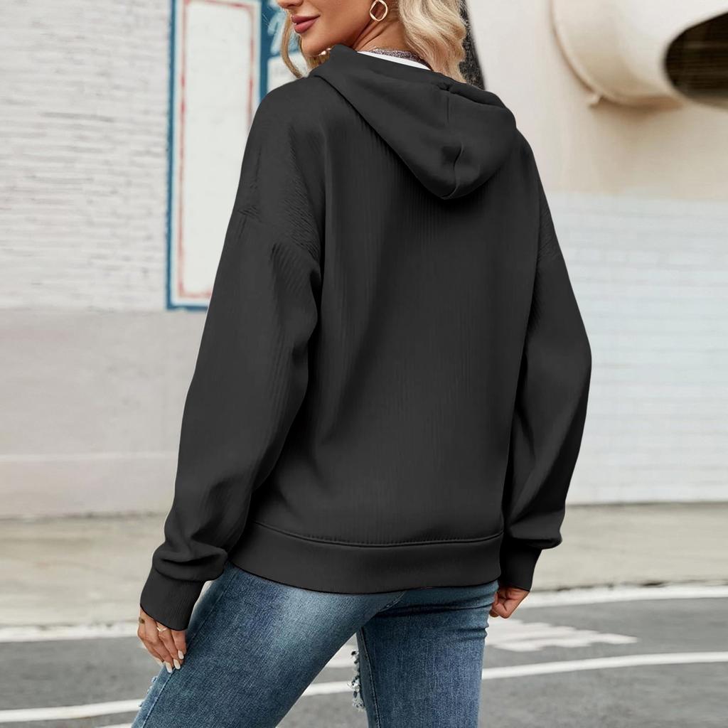 Women's Fashion Casual Christmas Angel Print Pullover Long-Sleeve Sweatshirt