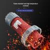 Weipu TYP Series 173 4-Pin 16A IP67 Waterproof Industrial Plug Socket - Surface/Flush Mount Connector