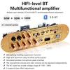 D900 2.1-канальная плата усилителя Bluetooth, цифровая плата усилителя высокой мощности для сабвуфера, для домашнего использования, DC 12-24V, AC 110-220V, 50W+50W+100W