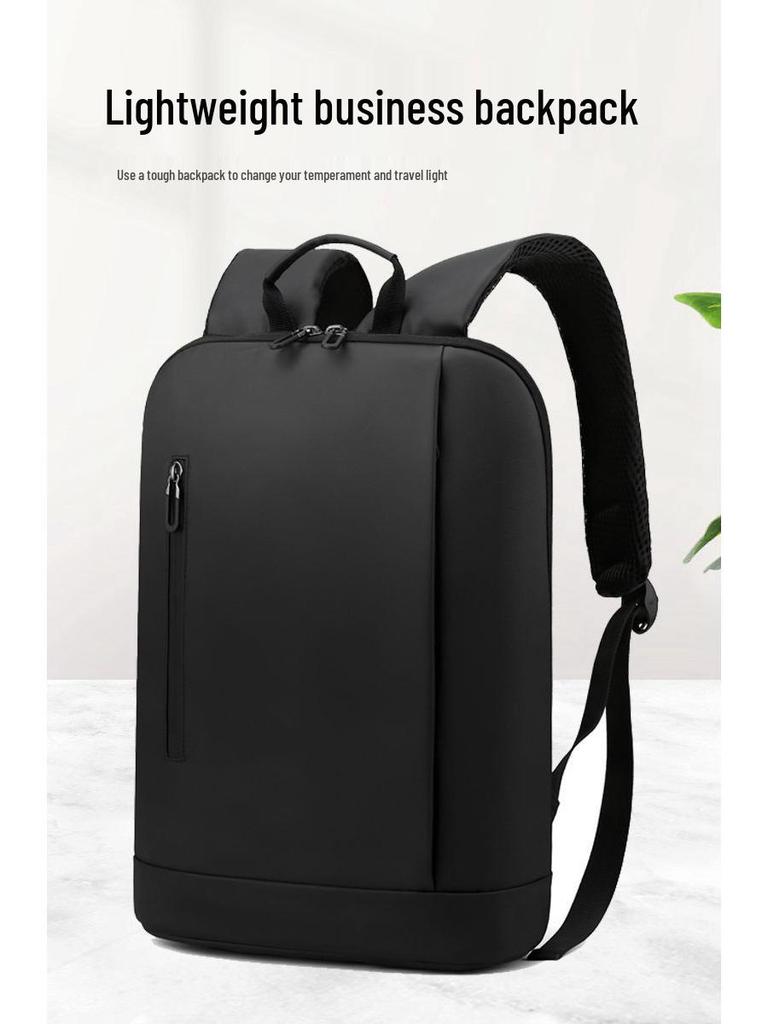 Durable 15-inch Ultra-Thin Men's Business and Student Commuter Backpack