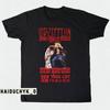 Led Zeppelin Североамериканский тур 1977 года Унисекс Черная футболка Размер S-5XL Унисекс Футболка