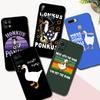 Black Tpu Case For OPPO Reno 6 5 3 4 4Z 4F SE 5F 5Z PRO PLUS Lite 6 6z  4G 5G Untitled Goose Duck Shape