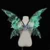 Блестящие Крылья Ангела Эльф Косплей Бабочка Крылья Феи Хэллоуин Рождественская Вечеринка Реквизит показывает Крылья Бабочки Косплей