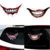 Self-Adhesive Evil Tooth Car Decal Motorcycle Helmet Sticker Bloody Lips Dark Personality