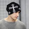 Жаккардовые шапки мужские женские унисекс мешковатая шапка кепка для стритстайла Y2K вязаная шапка-бини