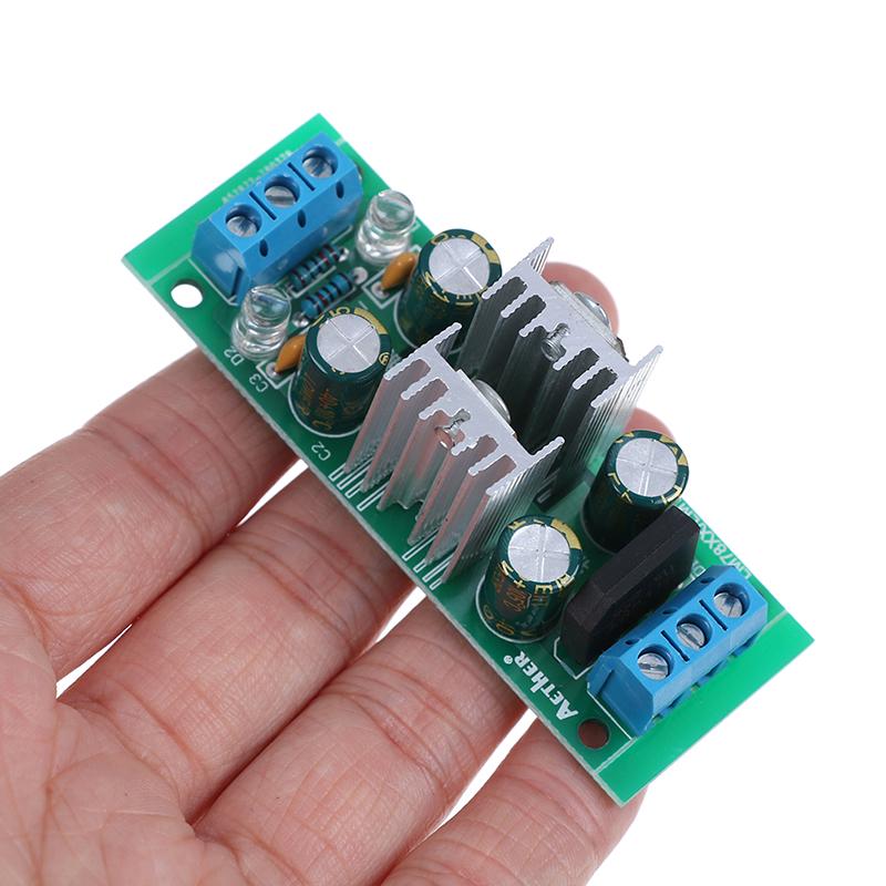 Lm7812 + Lm7912 ±12 В Двойной стабилизатор напряжения Выпрямительный мостовой модуль питания
