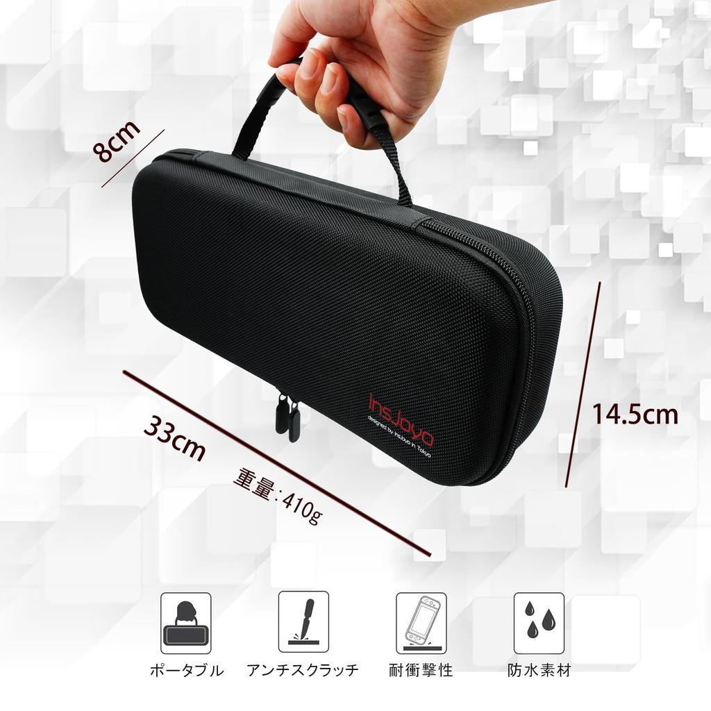 InsJoyo Portal Storage Case 2 Glass PS Portal Remote Player Storage Bag Защитный чехол Жесткий чехол Чехол для переноски Чехол Коробка для хранения 9H стеклянная пленка