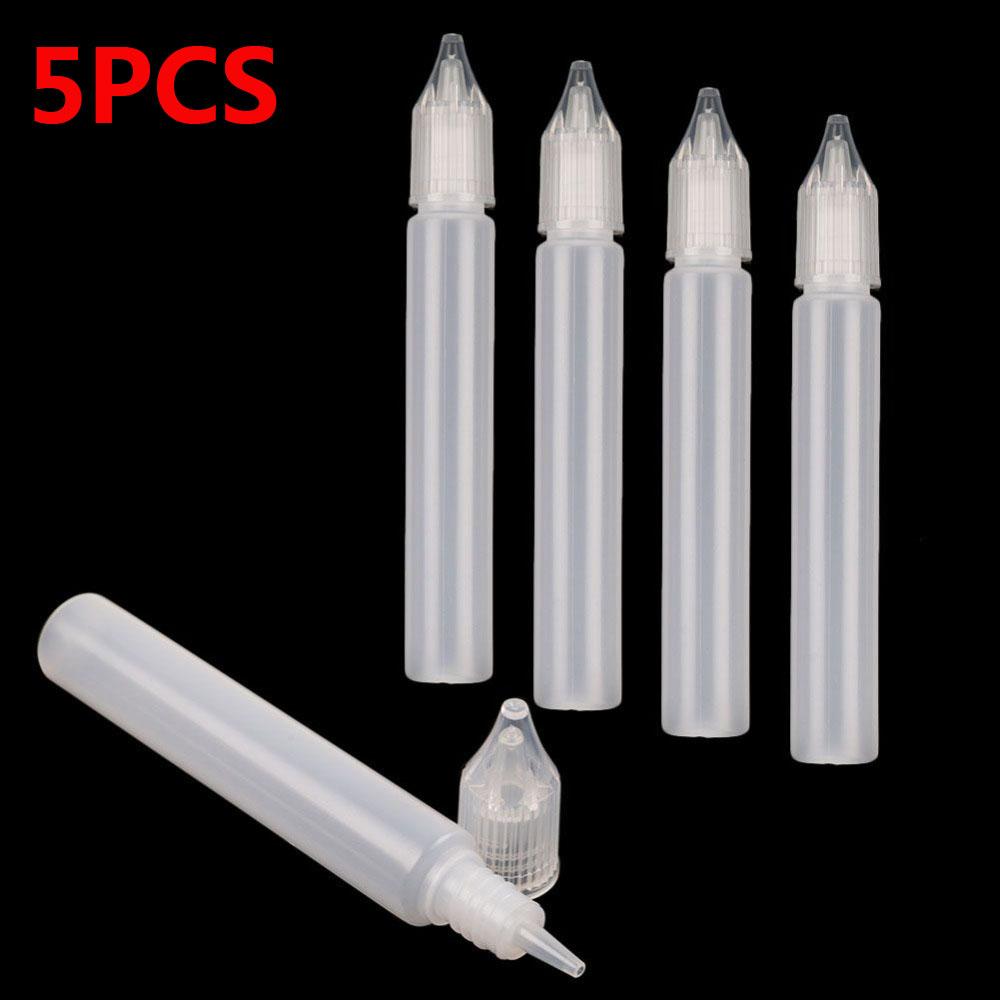 5 шт. повторное использование DIY скрапбукинг игла бутылка аппликатор для клея бумага квиллинг