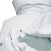 adidas Уличная длинная куртка с капюшоном, зимние женские куртки светло-синего цвета EH5025